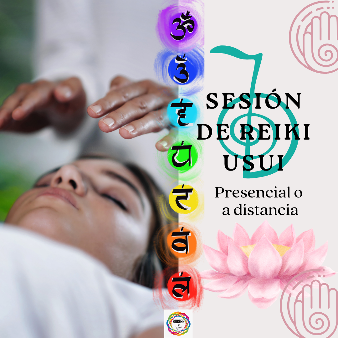 Sesión de Reiki Usui Presencial o a Distancia